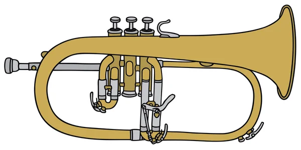 Trompet — Stockvector