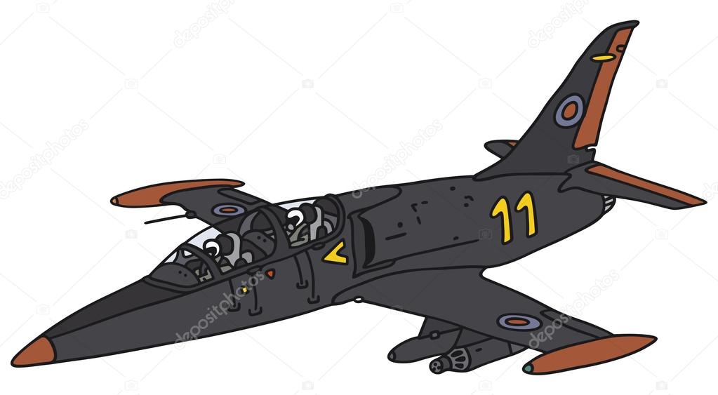 Black aircraft