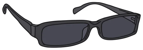 Svarta glasögon — Stock vektor