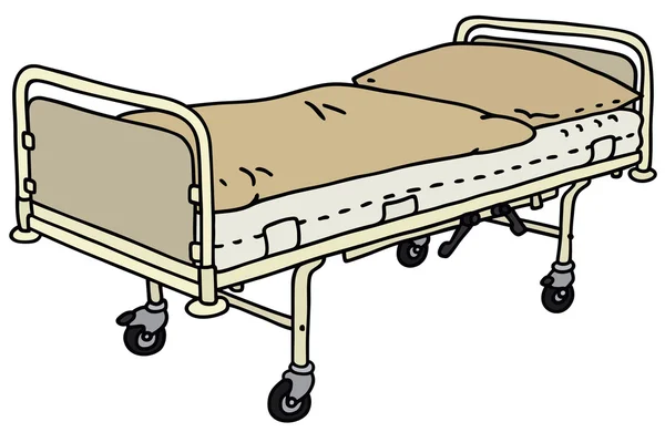 Κρεβάτι νοσοκομείου — Διανυσματικό Αρχείο