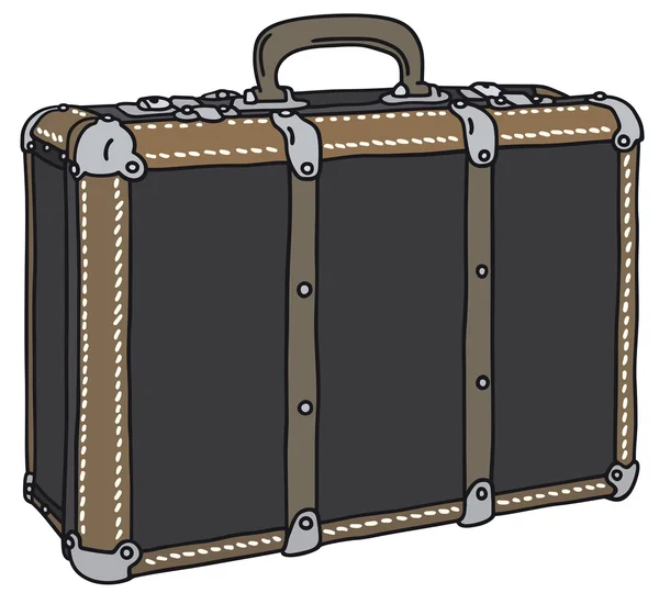 古いスーツケース — ストックベクタ