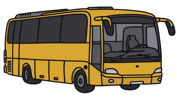 Sarı otobüs — Stok Vektör