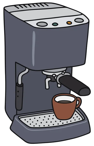 Cafetera espresso eléctrica — Vector de stock