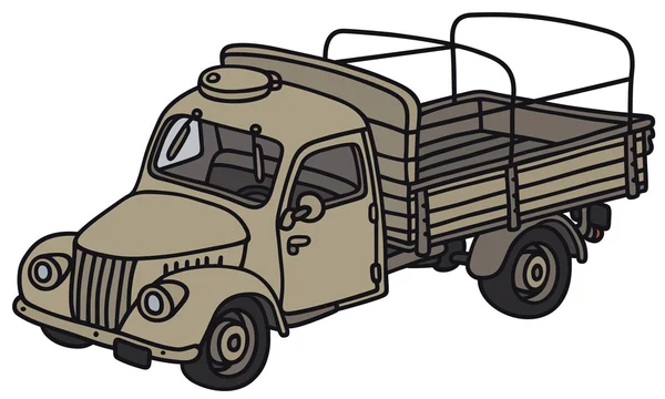 Camión militar viejo — Archivo Imágenes Vectoriales