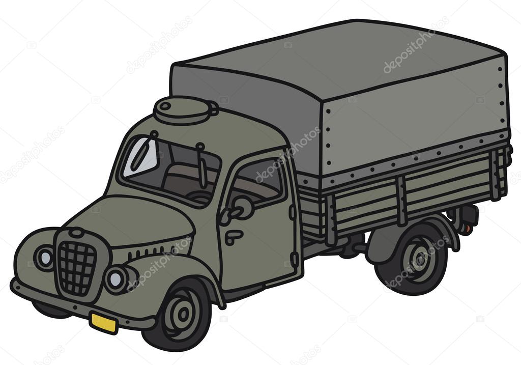 Old military truck