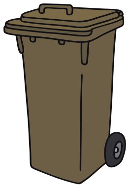 Plastik çöp kovası