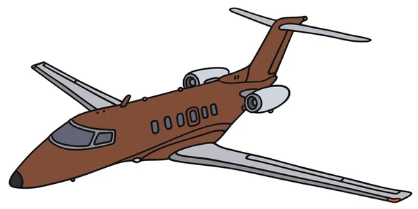 Kleine jet — Stockvector