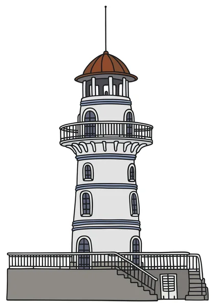 Vieux phare — Image vectorielle