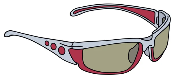 Sports glasses — Stock Vector