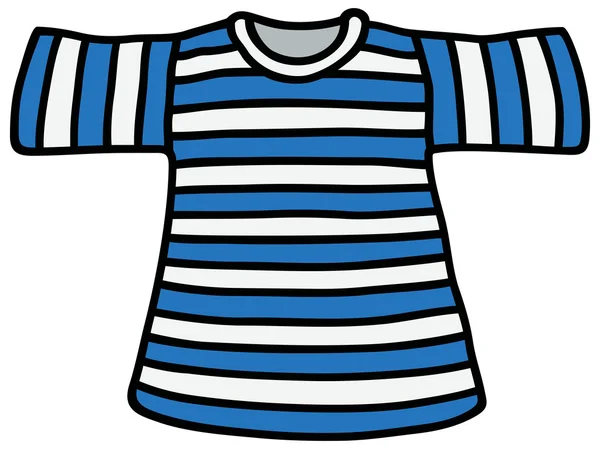 Striped T-shirt — Stock Vector