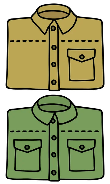 Camisas clásicas — Vector de stock