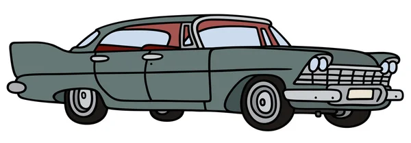 Coche clásico — Vector de stock