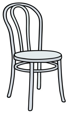 Klasik beyaz sandalye