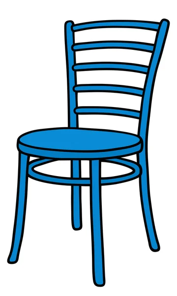 Classic blue chair — Stock Vector