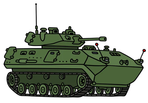 Veículo blindado de via verde —  Vetores de Stock