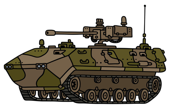 Track armoured troop carrier