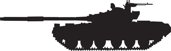 Russischer Panzer t72 ural — Stockvektor