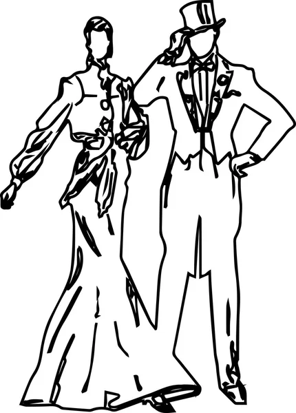 Bayanlar ve baylar 19th yüzyıl moda