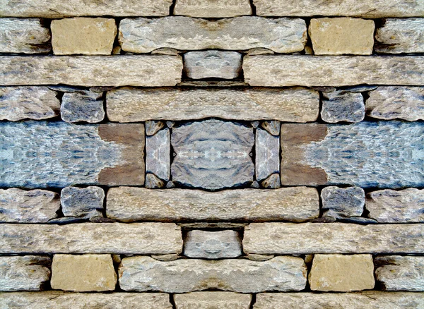 The laying of natural stone, repeating pattern — Stock Photo, Image