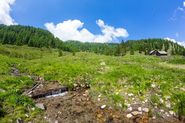 Bach bei Mt. Mirnock — Stockfoto