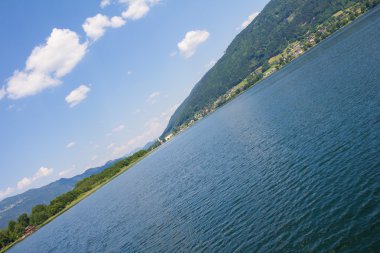 Ossiach görünümüne Gölü Ossiach adlı gemiden