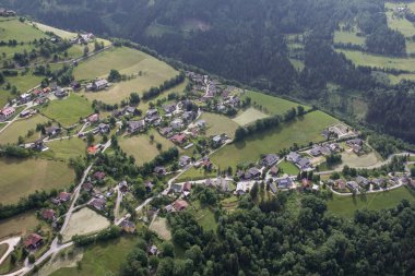 Flightseeing Tour Carinthia Kaning Bird's-Eye View