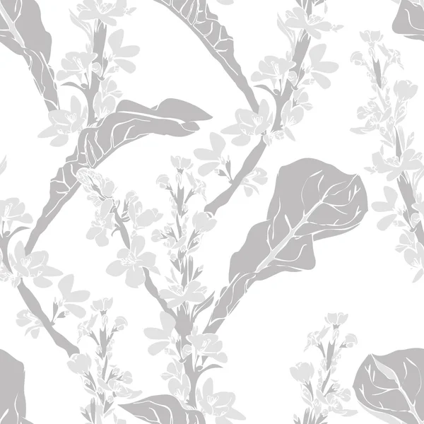 Dziewanna kwiaty Seamless Pattern — Zdjęcie stockowe