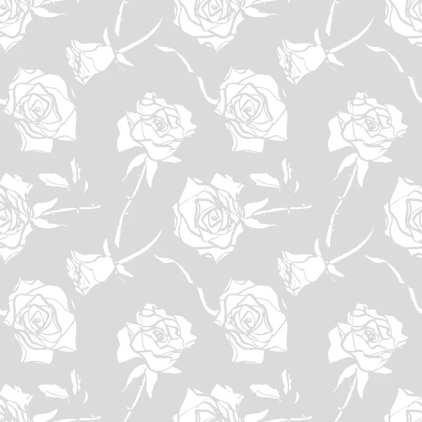 Roses seamless pattern Stock Picture