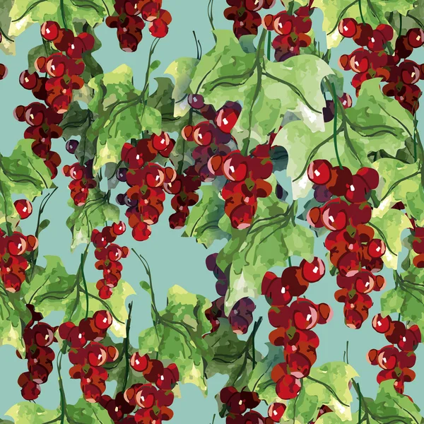 Red Currant Seamless Pattern — Stock Photo, Image