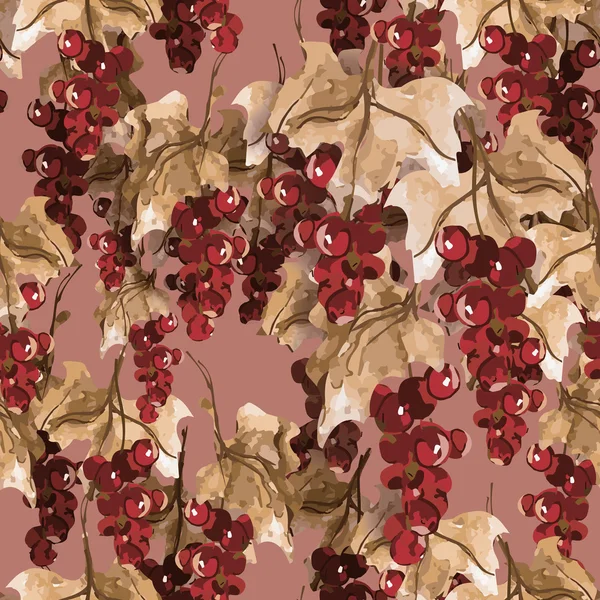 Red Currant Seamless Pattern — Stock Photo, Image