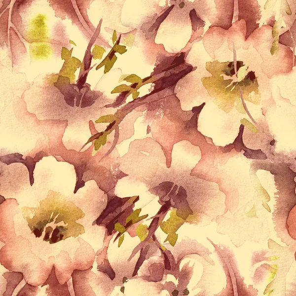 Motif floral sans couture — Photo