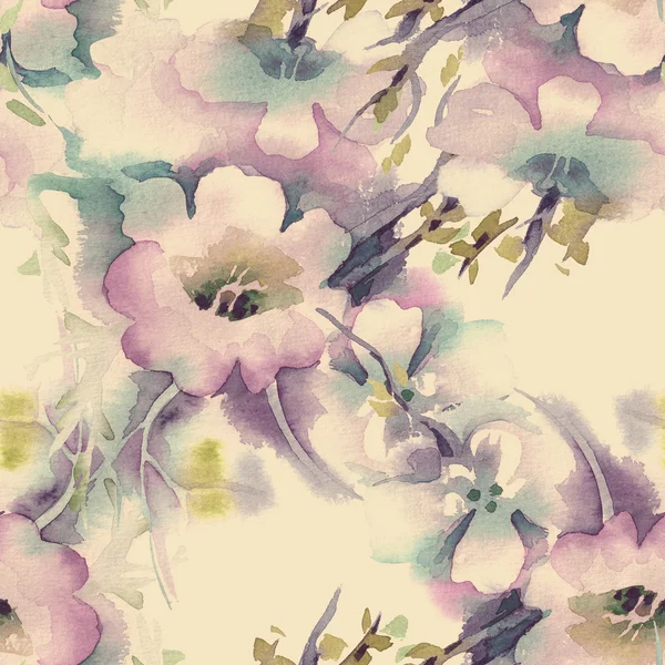 Motif floral sans couture — Photo