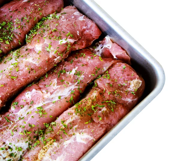Filet van varkensvlees — Stockfoto