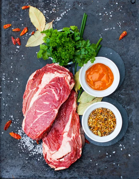 Ribeye Biff — Stockfoto