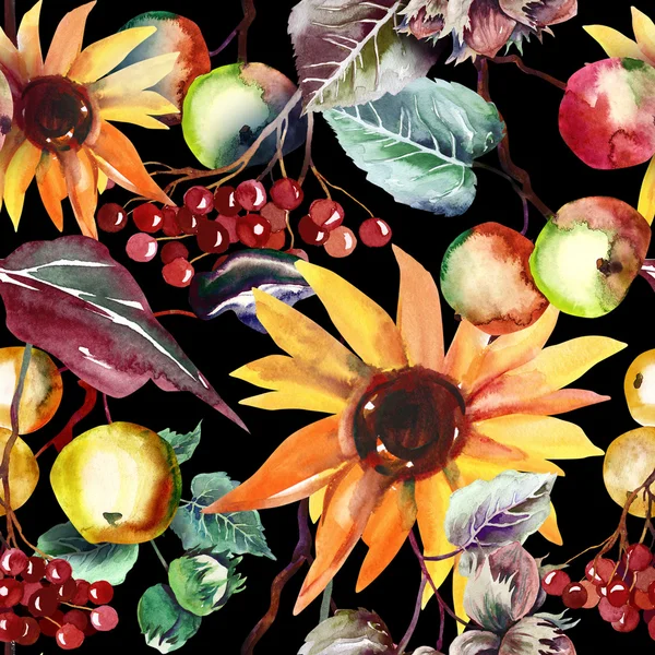 Autumn Seamless Pattern — Stock Photo, Image