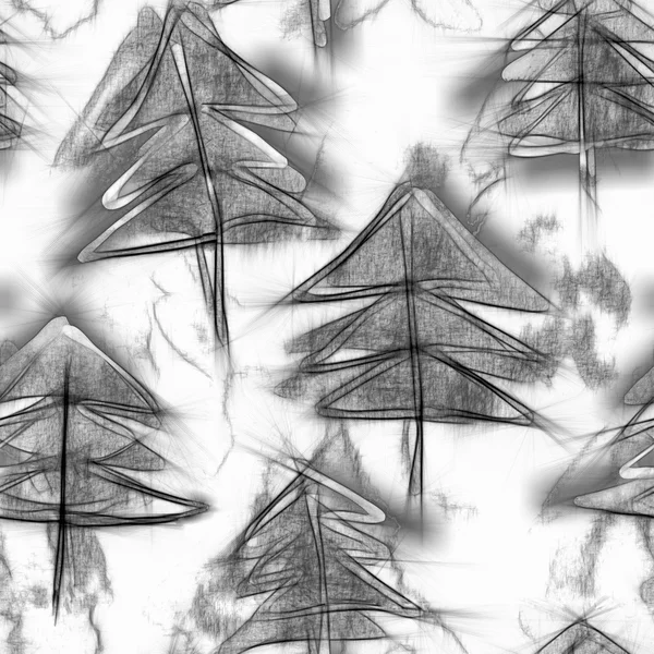 Sapins Motif sans couture — Photo