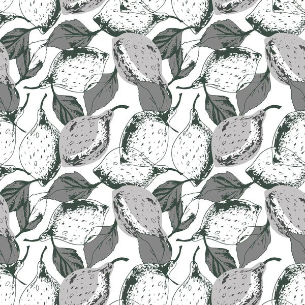 Lemons Seamless Pattern — Stock Photo, Image