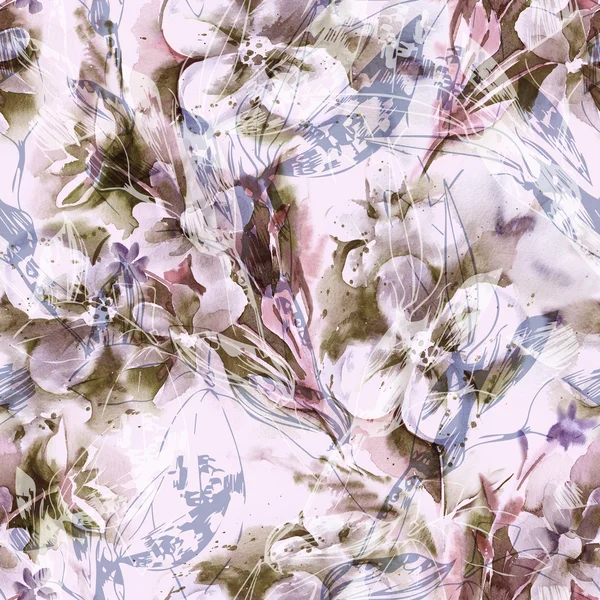 Floral Seamless Pattern — Stock Photo, Image