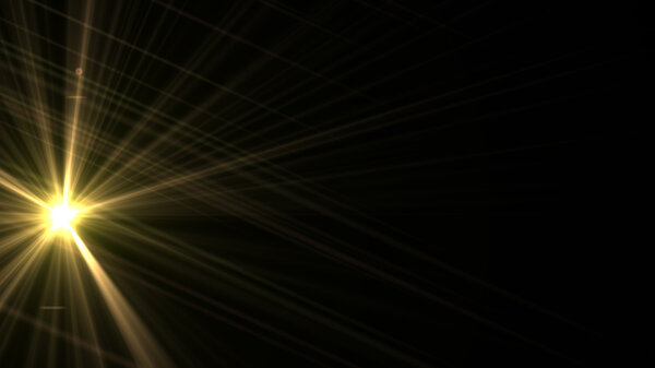 Abstract ray lights on background