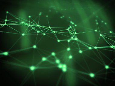 Soyut küre geometri Küre ve poligonal çizgiler ve noktalar. Fütüristik teknoloji (süper yüksek çözünürlük)