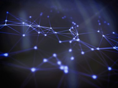 Soyut küre geometri Küre ve poligonal çizgiler ve noktalar. Fütüristik teknoloji (süper yüksek çözünürlük)