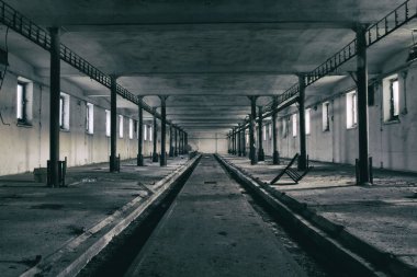 Hayalet karanlık kirli hall