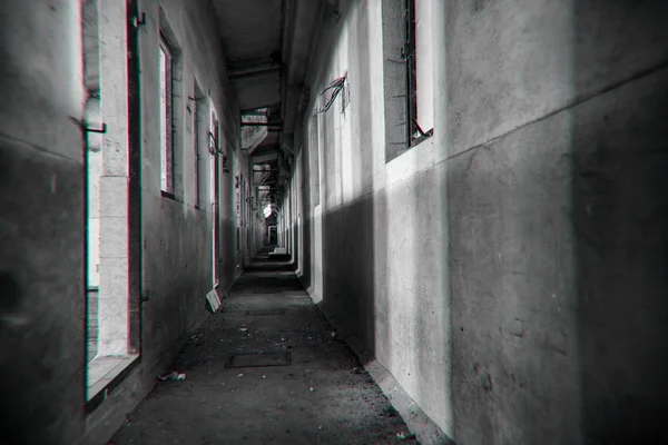 Ghost mörker dirty hall — Stockfoto