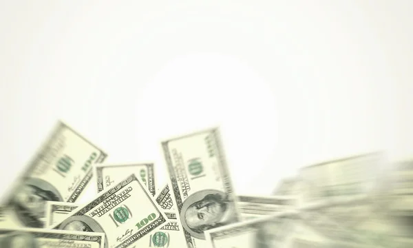 Background of 100 dollar bills — Stock Photo, Image