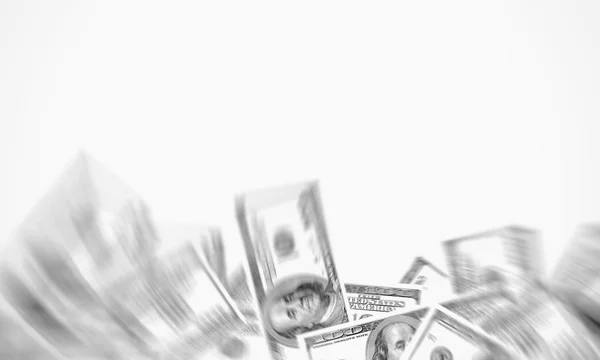 Background of 100 dollar bills — Stock Photo, Image