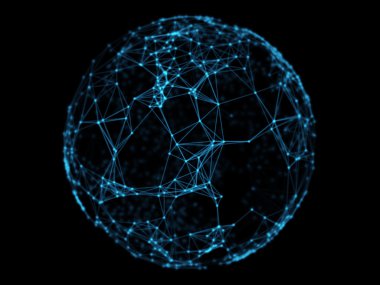 Fütüristik sanal teknolojik altyapı, sanal Optik lif kablolar, Fiber bağlantı, telecomunications kavramı, dijital olarak oluşturulan görüntü.