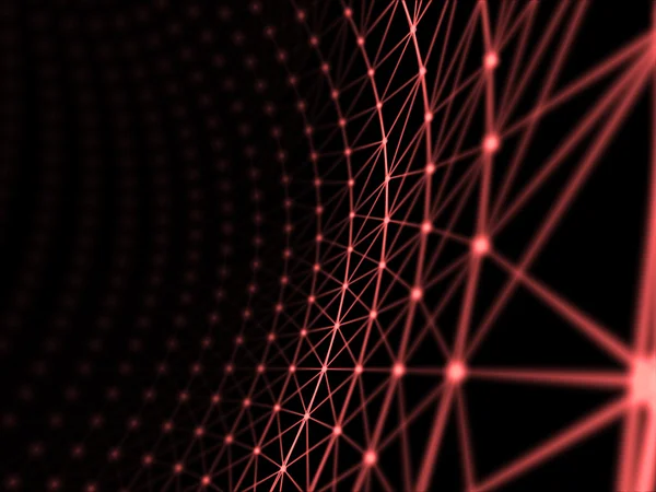 Fütüristik sanal teknolojik altyapı, sanal Optik lif kablolar, Fiber bağlantı, telecomunications kavramı, dijital olarak oluşturulan görüntü.