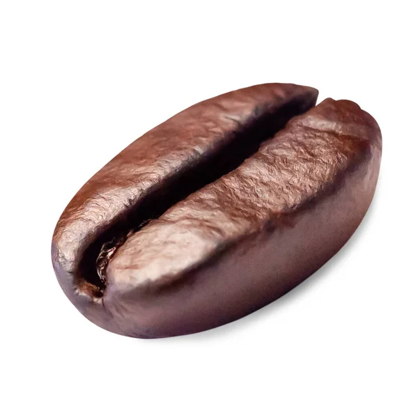 Coffee Bean Isolated White Background — Stock Photo, Image