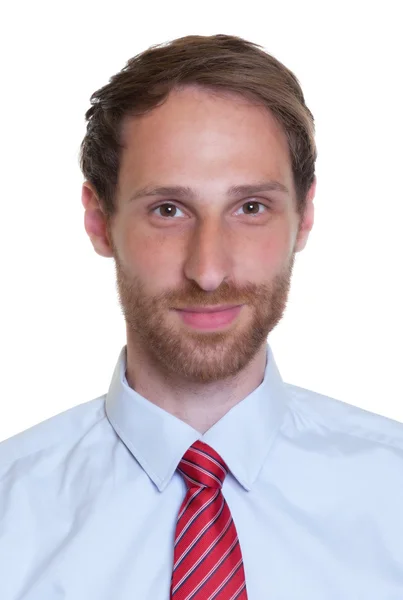 Portrait of a german businessman with beard — Stockfoto