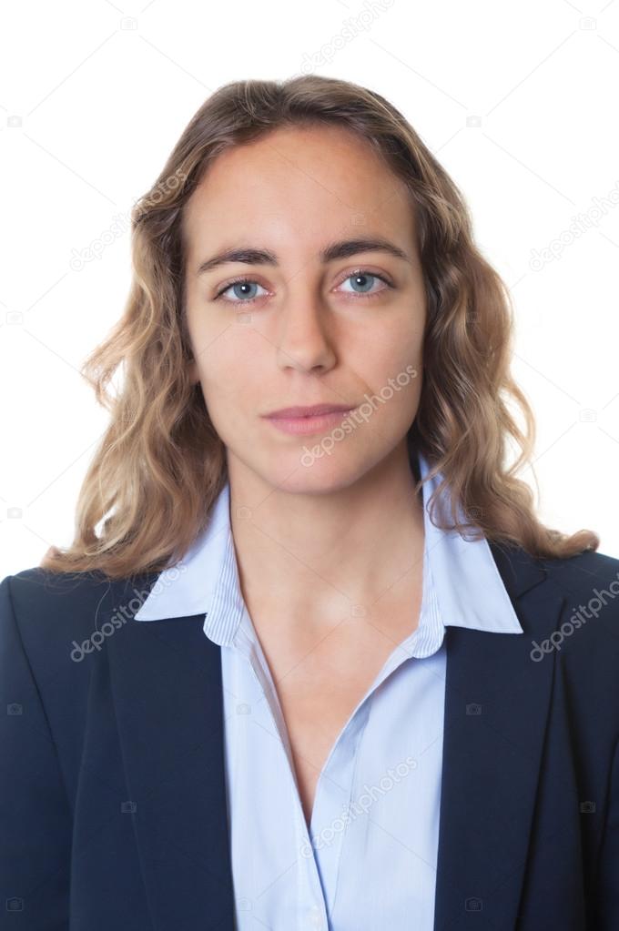 collared shirt passport photo